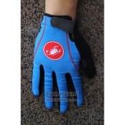 2020 Castelli Handschoenen Met Lange Vingers Cycling Blauw Zwart (1)